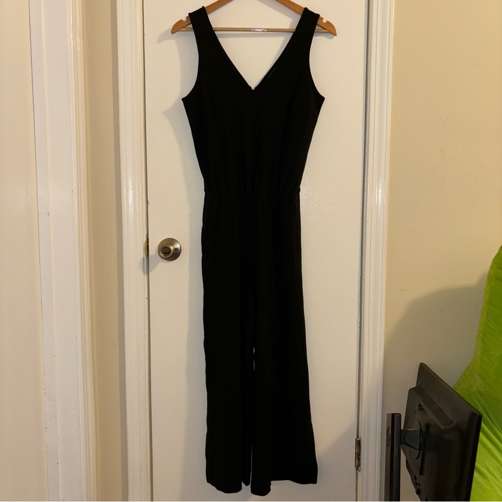Boston Proper Classic Black Jumpsuit
